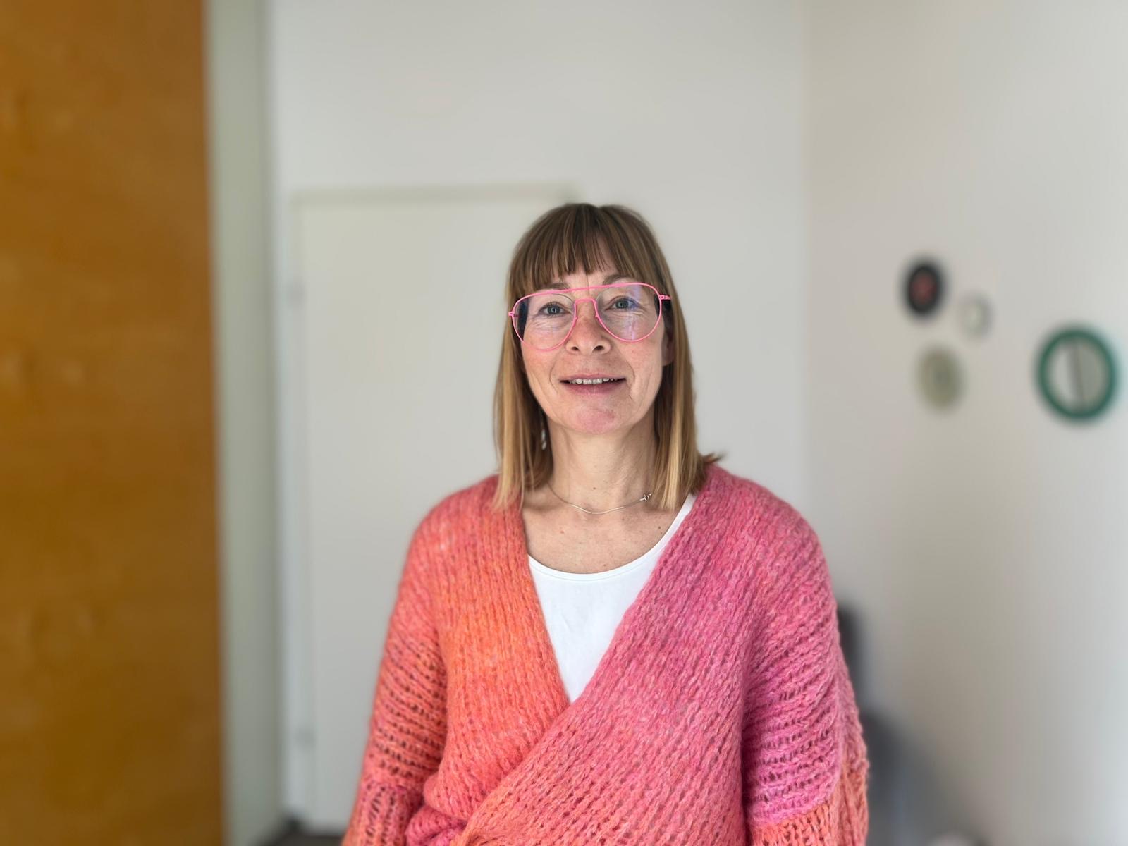 Doris Sattelberger als Portrait Aufnahme.